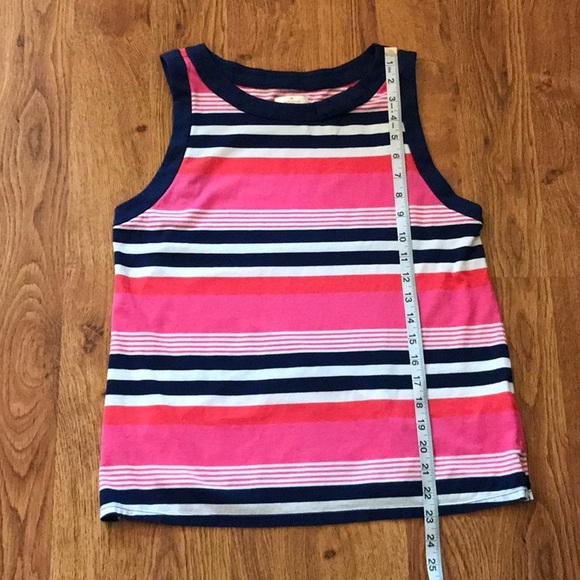 Kate Spade Pink and Navy Striped Pajama Set - Picture 9 of 12